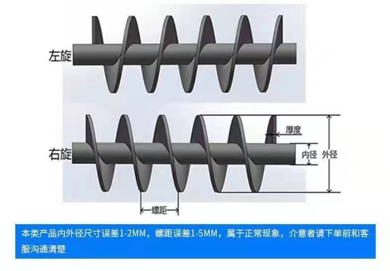 吴忠市不锈钢螺旋叶片无轴螺旋叶片 - 排名